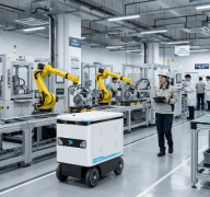 商用机械人出产线